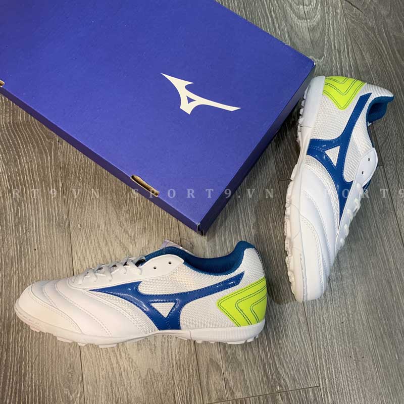 Mizuno Mrl Sala Club Q1GB200341 Trắng Xanh Vàng